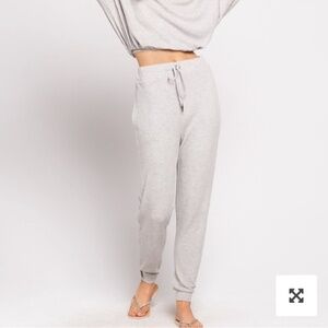 L*Space Venice Beach waffle knit jogger pant (size L) NWOT